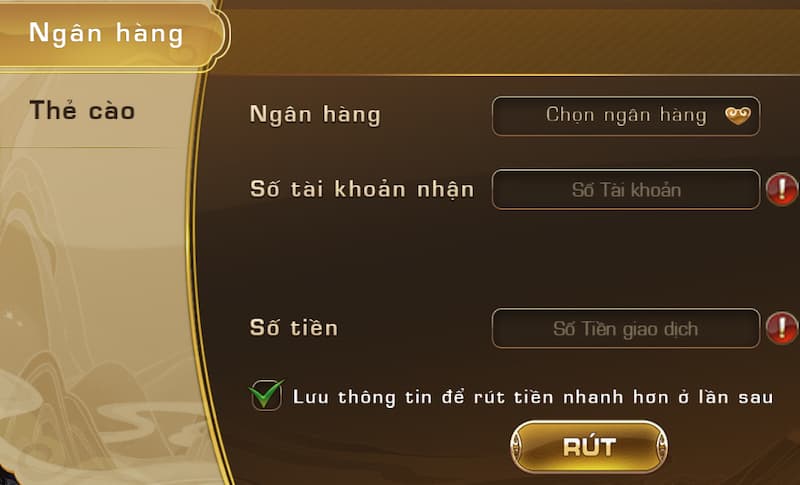 rút tiền ngân hàng tại iwin