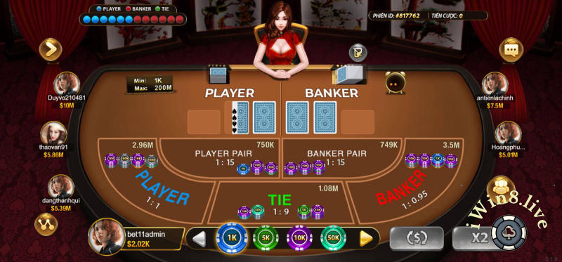 Mẹo baccarat Iwin